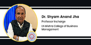 LN Mishra College of Business Management, Muzaffarpur, Prof. Incharge: Dr. Shyam Anand Jha Interview
